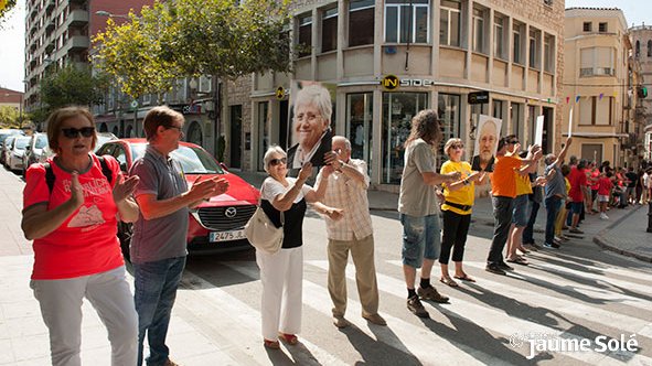 Fotos dels líders independentistes van passar de mà en mà