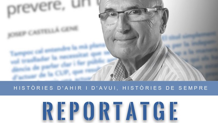 Josep Castellà és l'autor d'Històries d'Ahir i d'Avui