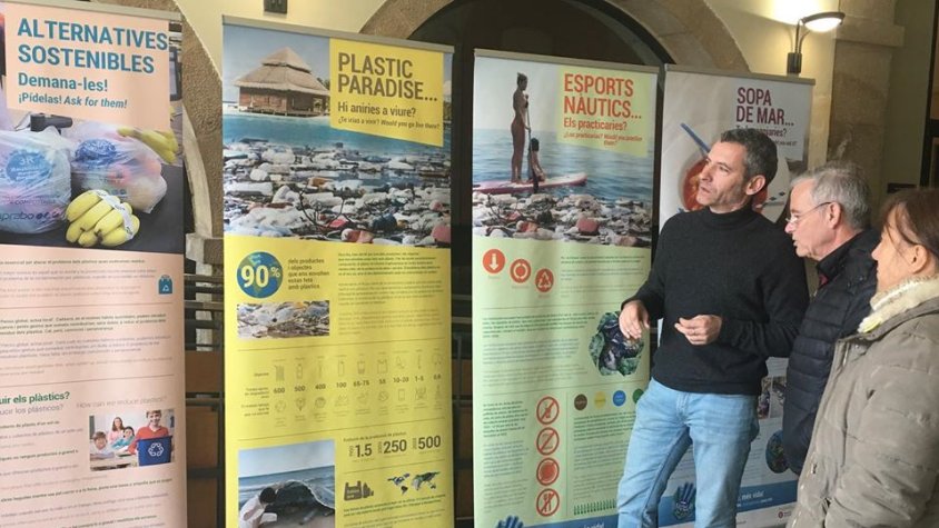 Ahir es va presentar la mostra que es pot visitar fins al 22 de gener al vestíbul del consell