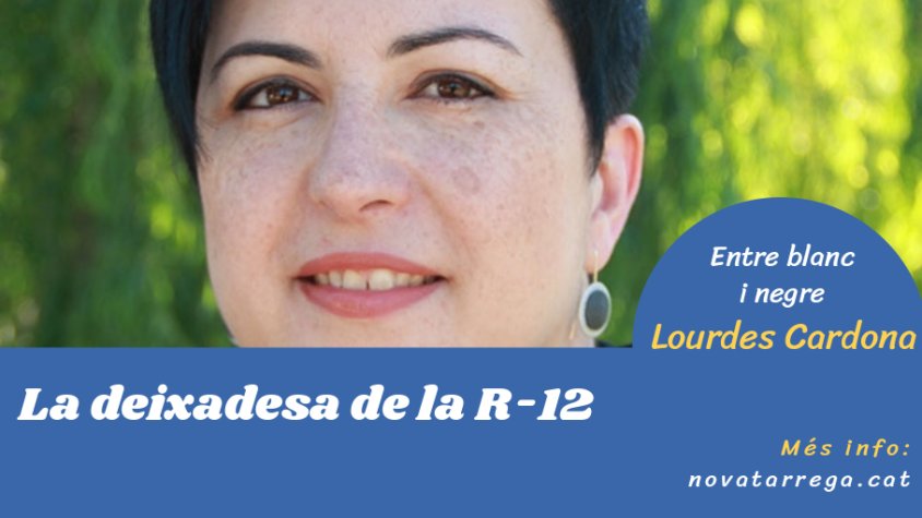 El pèssim estat de la línia de tren, a l'Entre blanc i negre'
