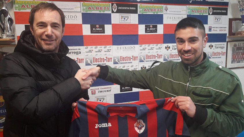 Xavi Olivé va formalitzar amb Diego Martín Caballero el seu retorn