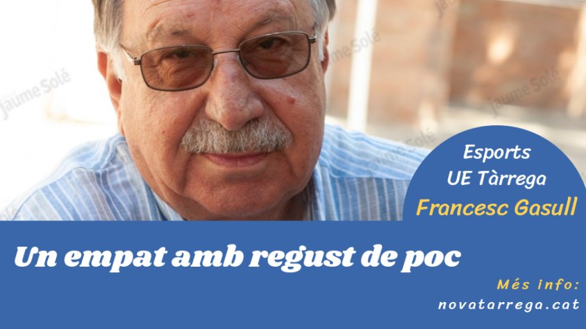 Francesc Gasull relata el primer partit del Tàrrega del 2020