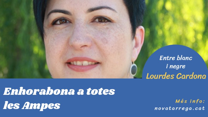 La iniciativa que ha unit les Ampes de Tàrrega, a l'Entre blanc i negre'