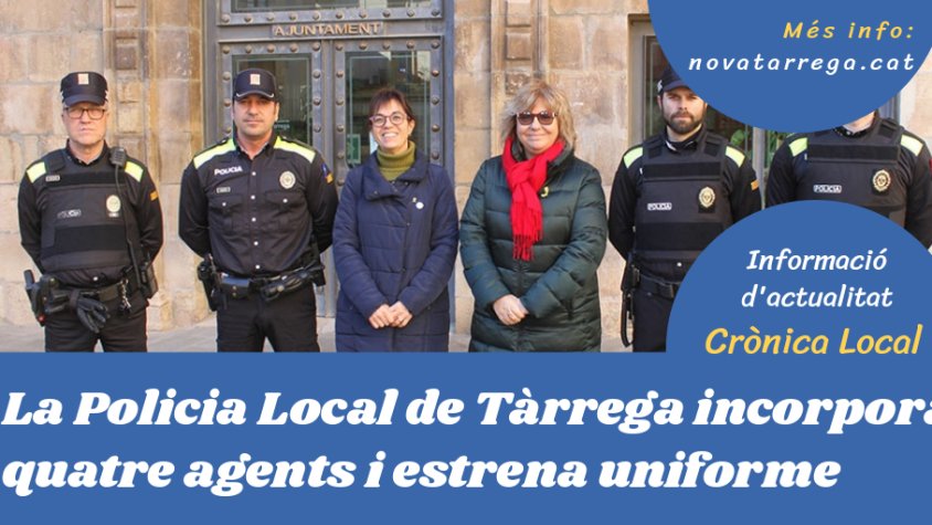 Obrim 'Crònica Local' parlant de la Policia Local