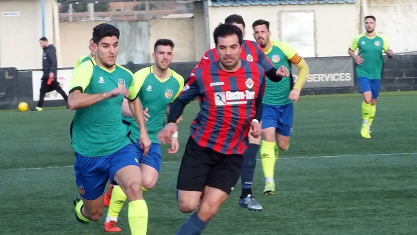 Un moment del partit