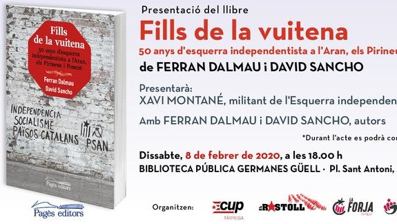 Targetó d'invitació a la presentació del llibre