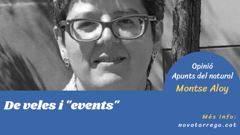 Montse Aloy reflexiona entorn els "events" als 'Apunts del natural'