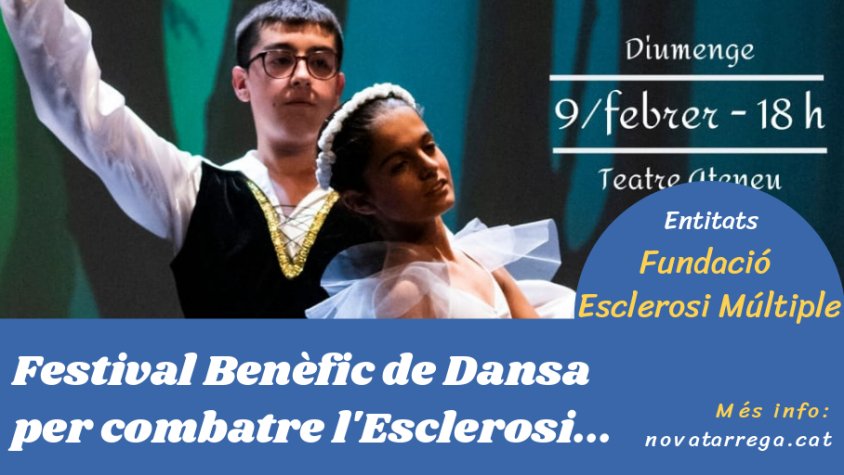 La Fundació Esclerosi Múltiple ens convida al festival de dansa