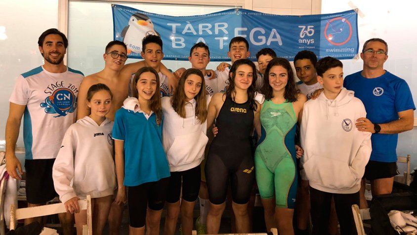Els nedadors que van participar al campionat de Manresa