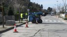Tàrrega inicia els treballs per renovar el paviment del carrer de Les Oliveres