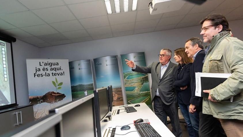 La consellera i portaveu del govern, Meritxell Budó, aquest matí a Tàrrega