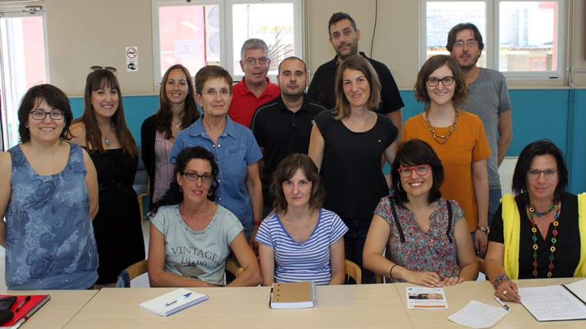 Foto de grup dels participants al curs