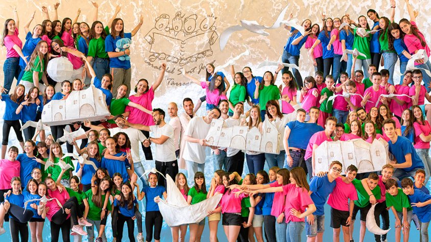 La coral del Sant Josep de l'Escola Vedruna de Tàrrega 2019