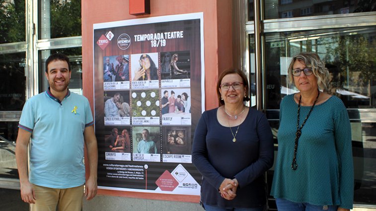 Raül Palacios, Rosa M. Perelló i Teresa Garcia han presentat la programació
