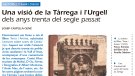 Una visió de la Tàrrega i l'Urgell dels anys trenta del segle passat