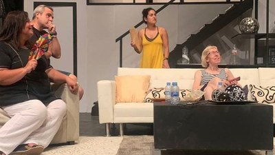 Imatge promocional de l'obra "Rumors"