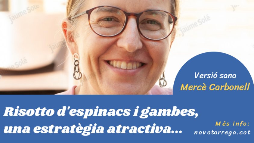 Mercè Carbonell ens proposa una forma atractiva de menjar verdures de fulla