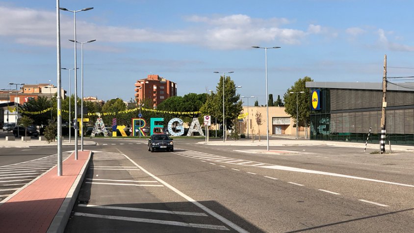 L'entrada a Tàrrega des de Barcelona