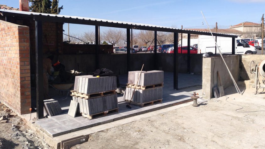 Les obres de l'equipament