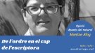 Montse Aloy parla de desobre als 'Apunts del natural'