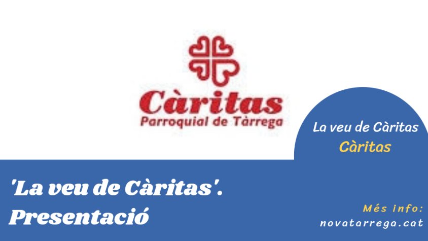 Càritas ens explica quina serà la finalitat del seu espai a 'Nova Tàrrega'