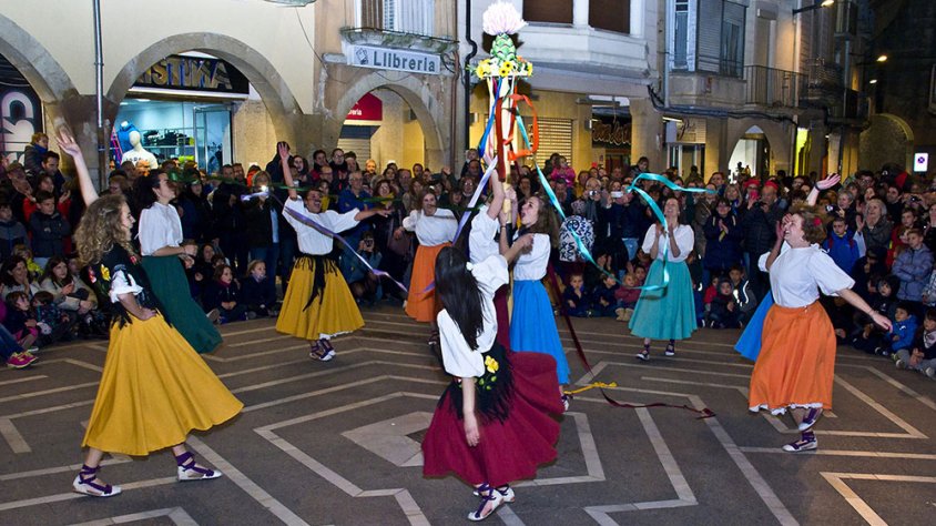 Imatge de l'estrena del Ball de Gitanes de La Soll