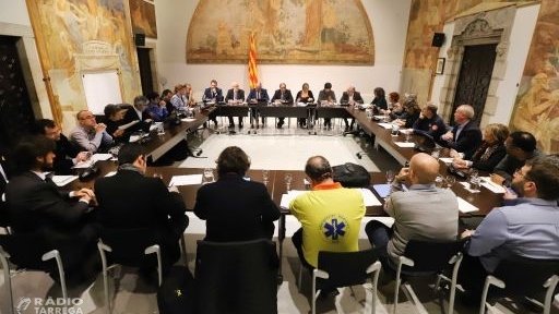 Reunió de la Secretaria General de l'Esport de Catalunya amb altres entitats de la salut