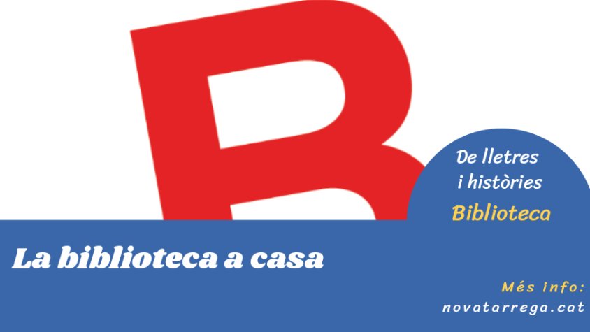 La biblioteca ens recomana una eina per llegir des de casa