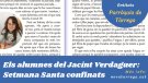 Alumnes del Jacint Verdaguer expliquen la seva Setmana Santa