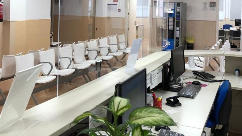 Al CAP d'Agramunt ja s'han instal·lat mampares protectores