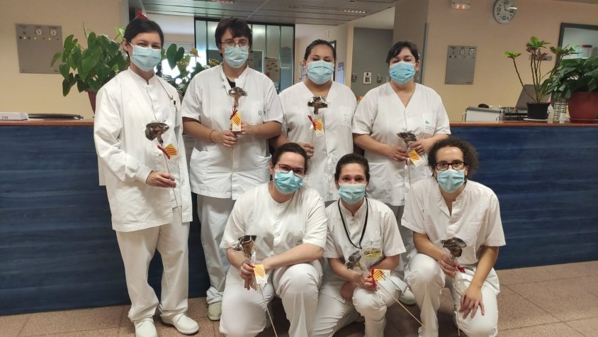 El Rosal va entregar galetes a l'Hospital del Pallars