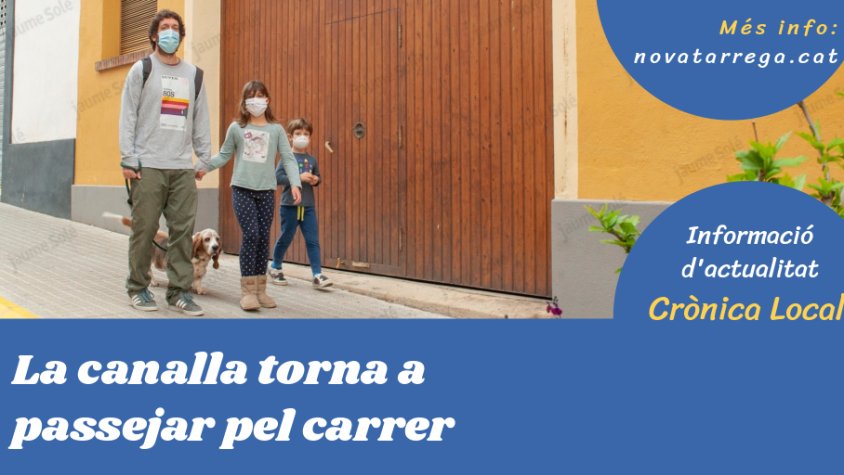 Obrim 'Crònica local' parlant de la relaxació del confinament per als infants