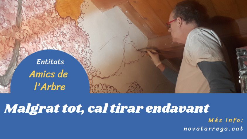 Josep Minguell comença els treball a l'ermita de Sant Eloi