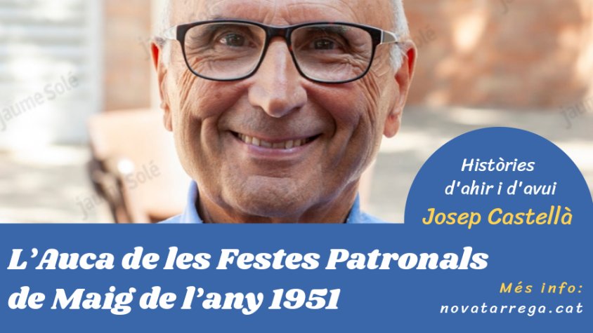 Josep Castellà ens parla d'un document sobre la Festa Major de Maig