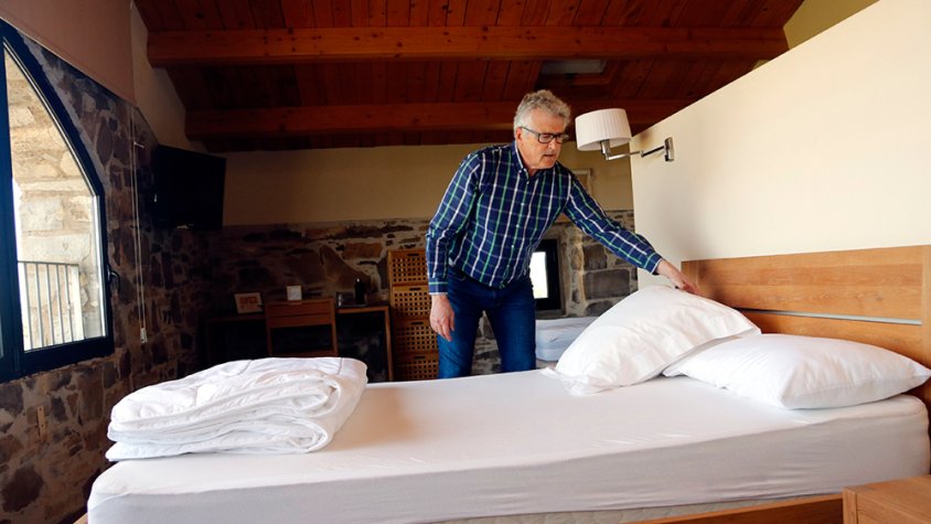 Jaume Ramon, president de l'entitat, és el propietari de La Torre del Codina, al Talladell