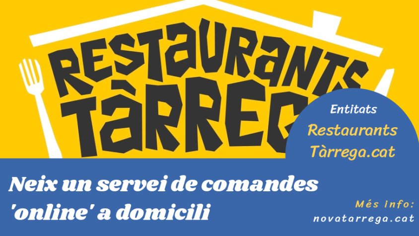 'RestaurantsTàrrega.cat' ens explica la seva raó de ser a 'Entitats'