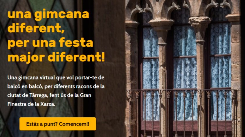 El GòTIC col·laborava amb la Festa Major confinada amb una gimcana virtual