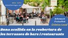 Obrim 'Crònica local' parlant de com es va rebre la reobertura de les terrasses de bars i restaurants