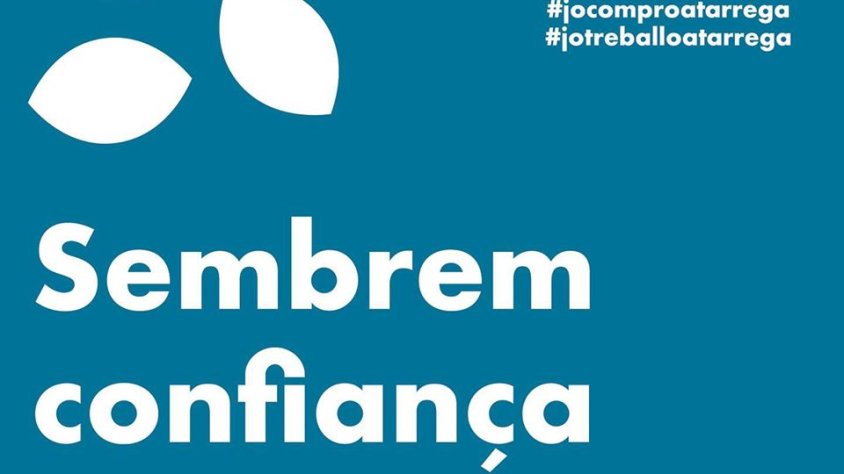 La campanya que Foment Tàrrega va llençar dilluns passat