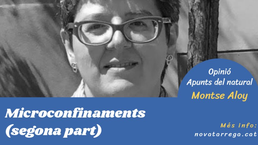 La peculiar anàlisi del confinament que fa Montse Aloy als 'Apunts del natural'