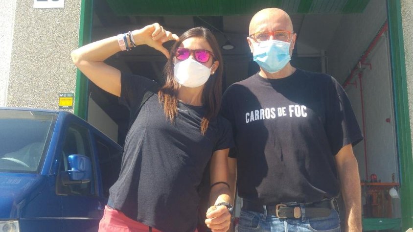 Sílvia Puigarnau i Òscar Balsells inicien avui la travessia