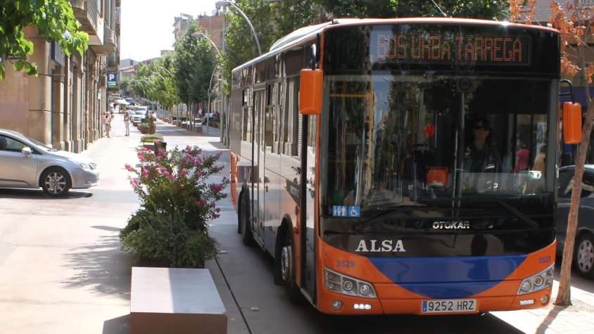 Imatge d'arxiu del bus urbà