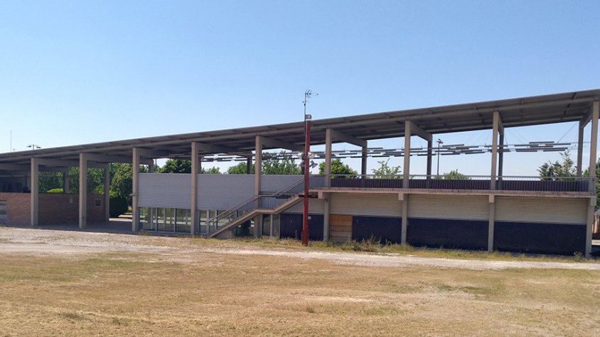 La zona del Càmping Municipal on s'ubicarà l'autocine