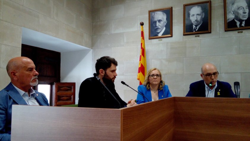 Imatge dels regidors de junts per Agramunt