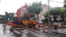 Tallat al trànsit el tram urbà de la C-14 a Tàrrega per les obres del carrer de Jacint Verdaguer