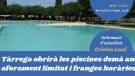 Obrim 'Crònica local' explicant quines mesures s'aplicarà aquest estiu a les piscines de Tàrrega