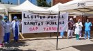 Professionals del CAP de Tàrrega defensen la sanitat pública