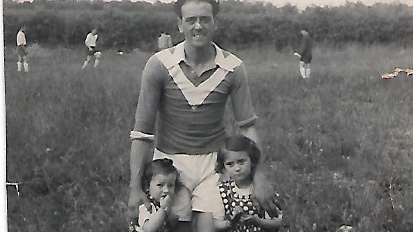 Francesc Plassa amb les seves filles