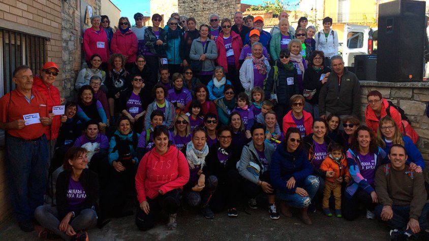 Imatge d'arxiu de la primera edició de la caminada