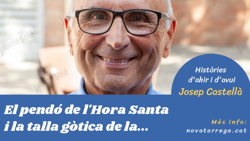 Josep Castellà ens parla d'un pendó i una talla